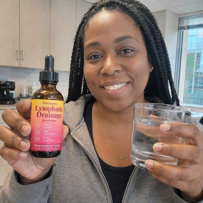 Tasha B. with Neuropoise Lymphatic Drainage for women