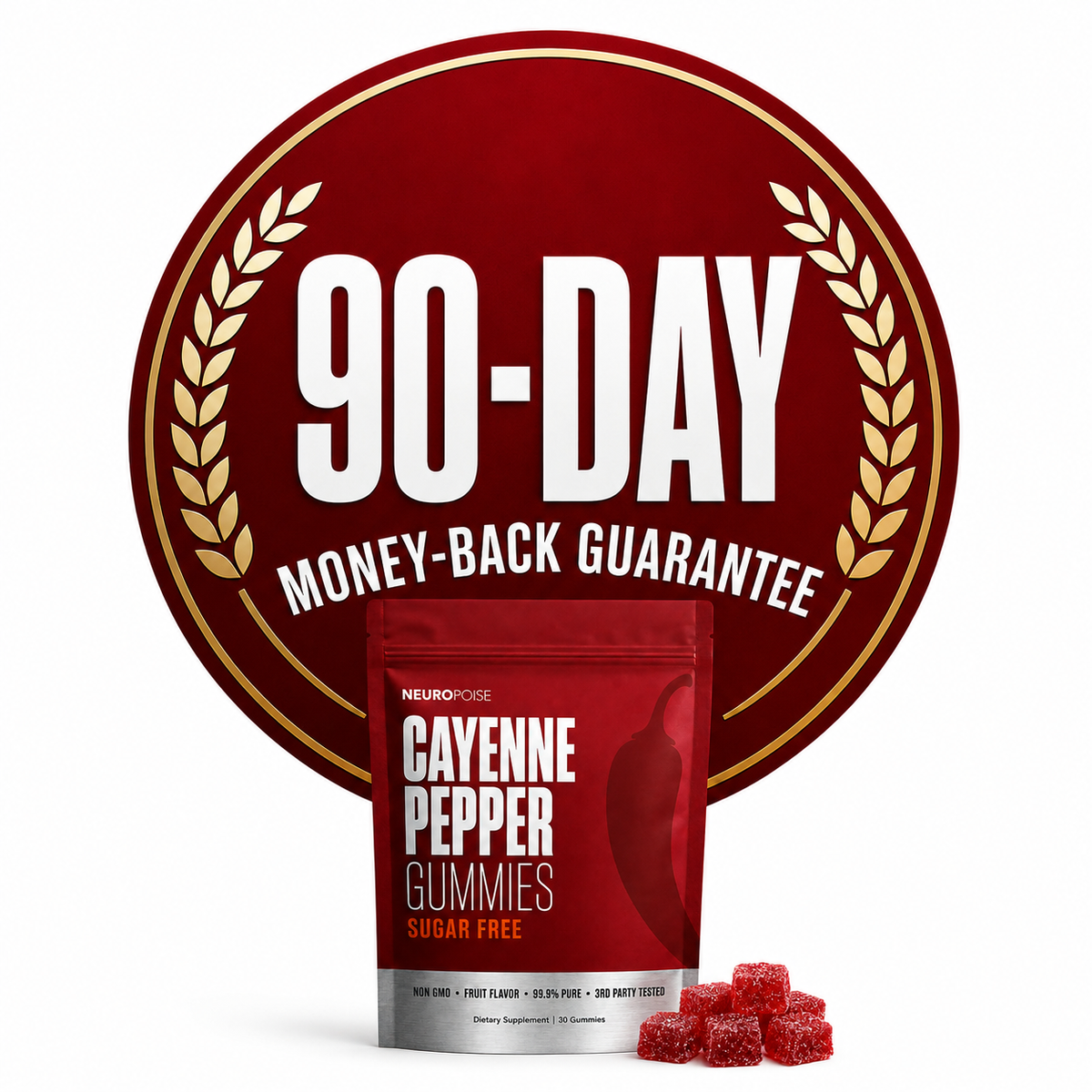 90-day money-back guarantee