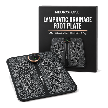 Neuropoise Lymphatic Drainage EMS Foot Plate with retail box