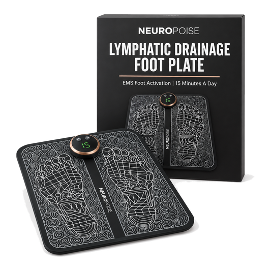 Neuropoise Lymphatic Drainage EMS Foot Plate with retail box