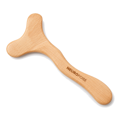 Neuropoise Wood Therapy Body Massager paddle