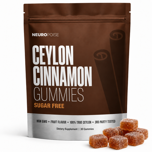 ceylon cinnamon gummies sugar free pouch