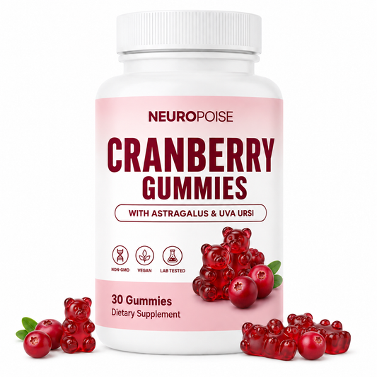 cranberry gummies astragalus uva ursi bottle
