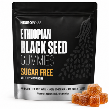 ethiopian black seed gummies sugar free pouch