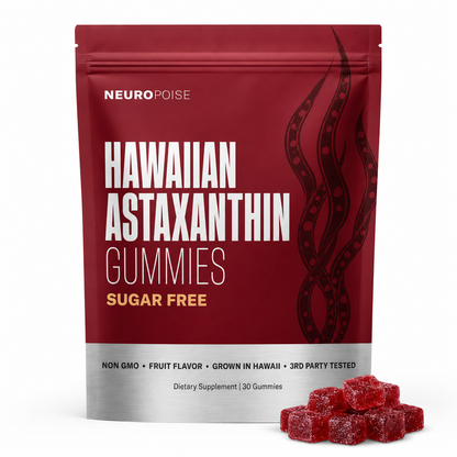 Neuropoise Hawaiian Astaxanthin Gummies sugar-free pouch