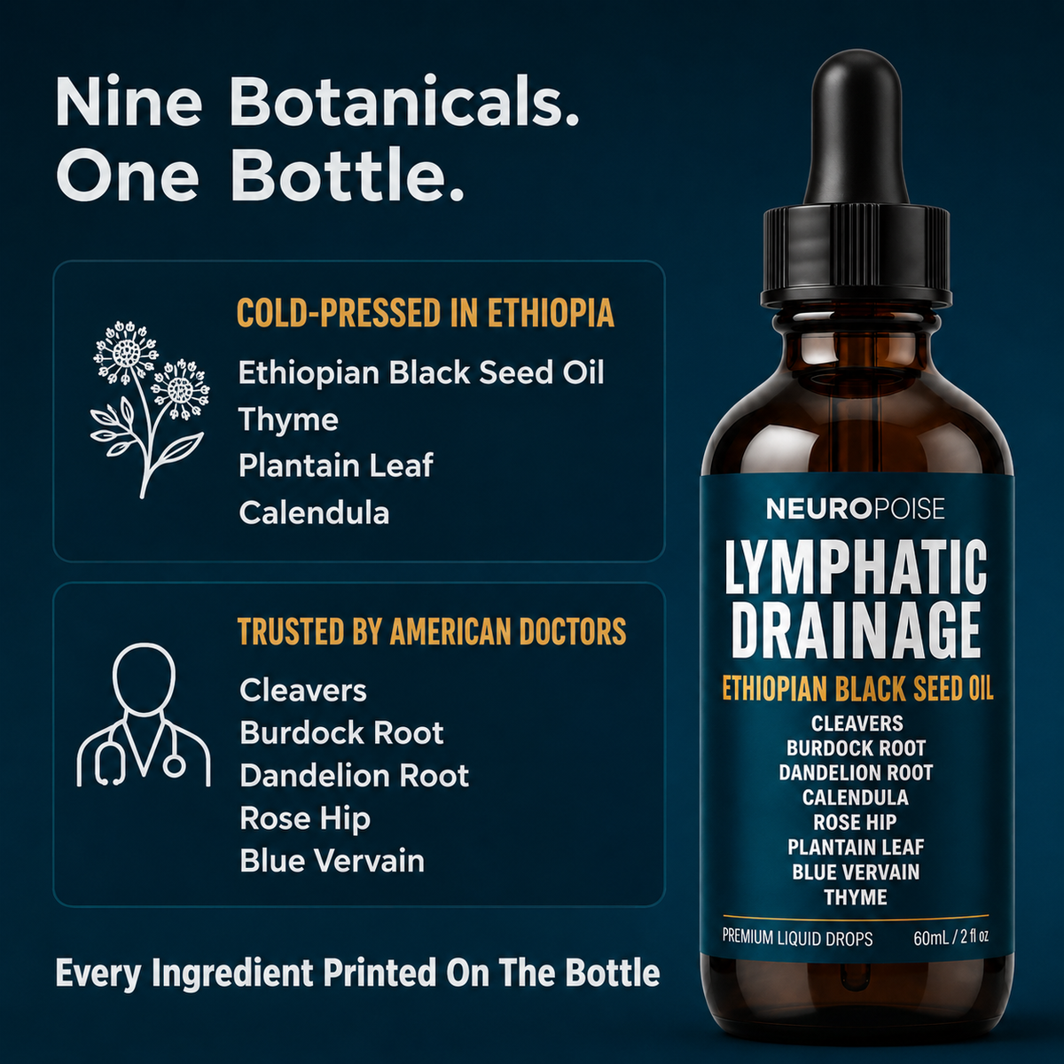 Neuropoise Lymphatic Drainage Drops