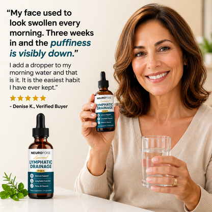 Verified customer review - Lymphatic Drainage Drops