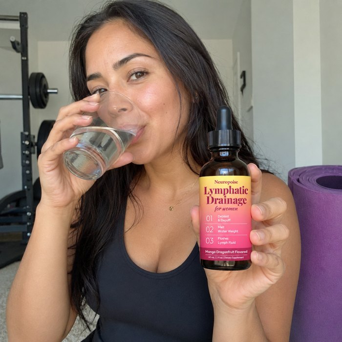 Jenna M. with Neuropoise Lymphatic Drainage for women