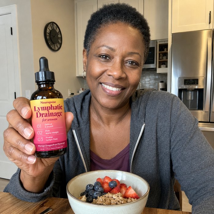 Denise W. with Neuropoise Lymphatic Drainage for women